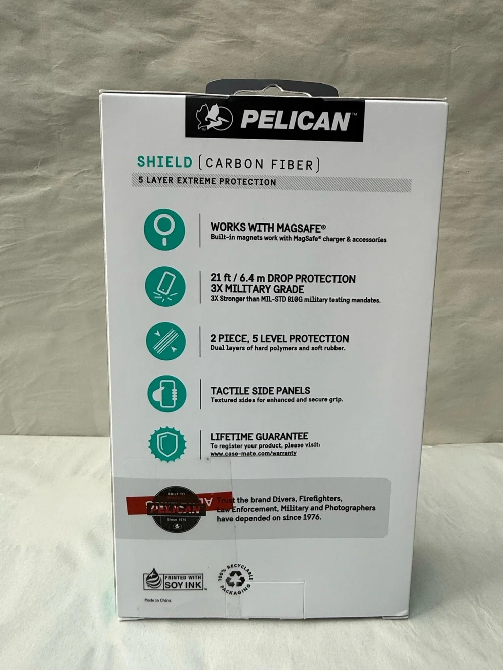 Pelican shield carbon